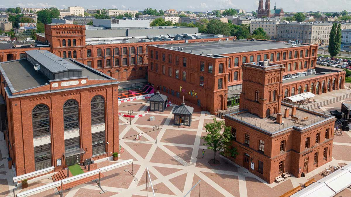 Manufaktura, Lodz, External View