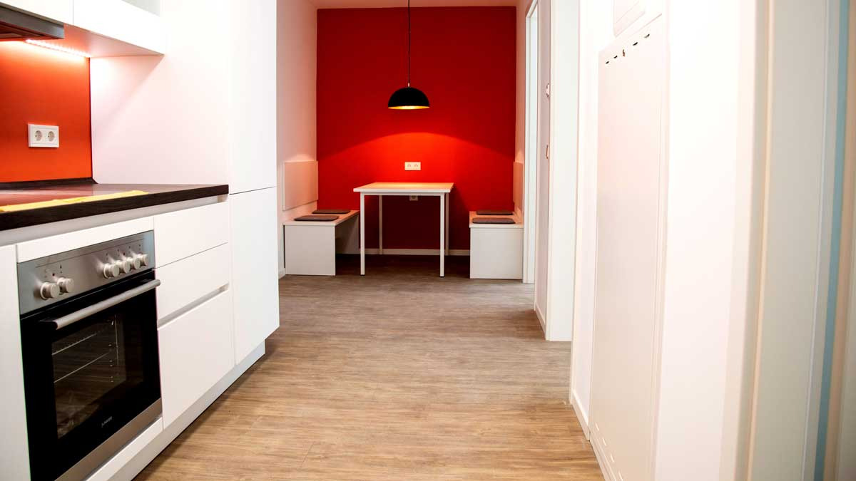 Microliving Objekt, Berlin, Innenansicht